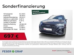 Mythosschwarz metallic Gebraucht 2024 Audi Q8 Sportback e-tron S-Line SUV | 61.446 € (Fairer Preis)