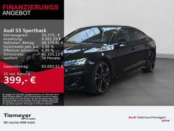 Mythosschwarz metallic Gebraucht 2024 Audi S5 Competition Limousine | 56.370 € (Fairer Preis)