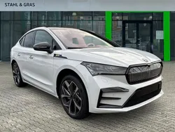 Weiß Neu 2025 Skoda Enyaq iV RS SUV | 58.990 € (Fairer Preis)