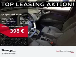 Grau Gebraucht 2024 Audi Q4 Sportback e-tron S-Line SUV | 50.440 €