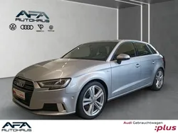 Silber Gebraucht 2017 Audi A3 Sportback S-Line Limousine | 21.450 € (Etwas zu teuer)