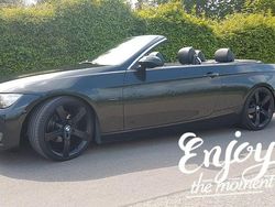 Schwarz Gebraucht 2008 BMW 320 Cabriolet Performance Cabrio | 7.999 € (Fairer Preis)