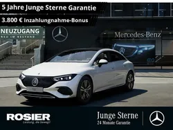 Weiss / opalithweiß Gebraucht 2025 Mercedes EQE350 Electric Art Limousine | 54.890 € (Fairer Preis)