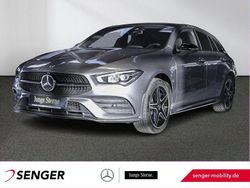Lack mountaingrau Gebraucht 2020 Mercedes CLA250e Shooting Brake AMG line Kombi | 26.490 € (Fairer Preis)