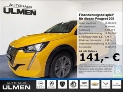 Gelb Gebraucht 2022 Peugeot e-208 Active Kleinwagen | 16.980 € (Fairer Preis)