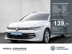 Pure white Gebraucht 2024 VW Golf VIII Life Kombi | 24.319 € (Guter Preis)