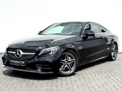 Schwarz Gebraucht 2020 Mercedes C300 AMG line Coupé | 38.990 € (Guter Preis)