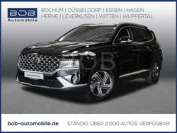 Abyss black (schwarz) Gebraucht 2023 Hyundai Santa Fe Trend SUV | 38.480 € (Superpreis)