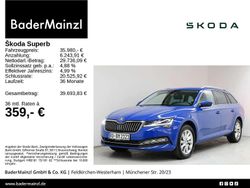Blau Gebraucht 2024 Skoda Superb Style Kombi | 35.980 € (Superpreis)