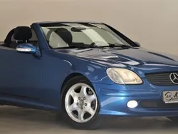 Lazulithblau metallic Gebraucht 2001 Mercedes SLK200 Cabrio | 6.749 € (Fairer Preis)