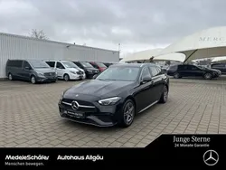 lack obsidianschwarz Gebraucht 2023 Mercedes C300e AMG Kombi | 39.730 € (Superpreis)