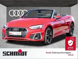 Rot Gebraucht 2024 Audi A5 Cabriolet S-Line Cabrio | 50.940 € (Guter Preis)