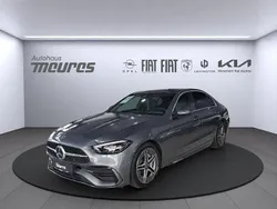 Grau Gebraucht 2024 Mercedes C180 AMG line Limousine | 38.644 € (Fairer Preis)