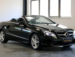 Schwarz unilack Gebraucht 2017 Mercedes E220 Cabrio | 27.990 € (Superpreis)