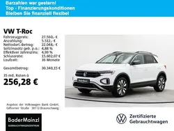Pure white/schwarz Gebraucht 2024 VW T-Roc Move SUV | 27.560 € (Superpreis)