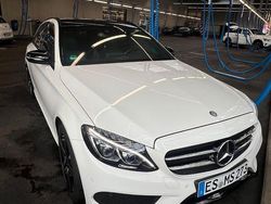 Weiß Gebraucht 2017 Mercedes C250 AMG line Limousine | 18.000 € (Superpreis)