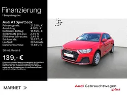 Rot Gebraucht 2024 Audi A1 Sportback Advanced Plus Kleinwagen | 21.280 € (Superpreis)