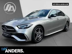 Mojavesilber Gebraucht 2024 Mercedes C200 AMG Limousine | 42.384 € (Fairer Preis)