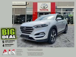 Platinum silver / mic Gebraucht 2017 Hyundai Tucson Premium SUV | 17.990 € (Fairer Preis)