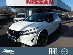 Pearl white/black m (metallic) Gebraucht 2022 Nissan Qashqai Tekna SUV | 24.850 € (Fairer Preis)