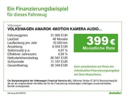 Schwarz Gebraucht 2017 VW Amarok Abholung | 31.990 € (Etwas zu teuer)