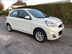 Weiß Gebraucht 2014 Nissan Micra Acenta Kleinwagen | 4.100 € (Fairer Preis)