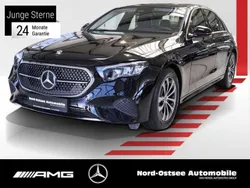 Metalliclack obsidianschwarz Gebraucht 2024 Mercedes E220 Avantgarde Limousine | 48.890 € (Guter Preis)