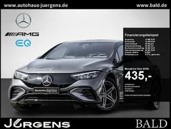 Selenitgrau metallic Gebraucht 2024 Mercedes EQE300 AMG Limousine | 46.220 € (Superpreis)