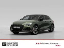 Grün (distriktgrün metallic) Gebraucht 2024 Audi S3 Ambiente Limousine | 63.330 €