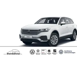 Pure white (weiss) Gebraucht 2022 VW Touareg SUV | 65.535 € (Teuer)