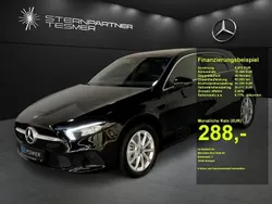 Schwarz nachtschwarz Gebraucht 2022 Mercedes A250 Progressive Limousine | 26.470 € (Fairer Preis)