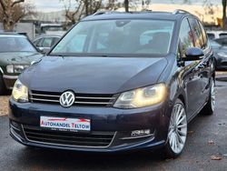 Blau Gebraucht 2017 VW Sharan Highline Van / Kleinbus | 18.950 € (Fairer Preis)