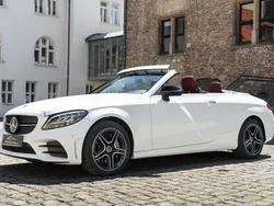 Weiß Gebraucht 2019 Mercedes C300 AMG Cabrio | 34.800 € (Superpreis)