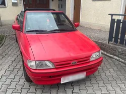 Rot Gebraucht 1993 Ford Escort Cabriolet Cabrio | 1.500 €