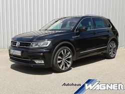 Schwarz metallic Gebraucht 2017 VW Tiguan Highline SUV | 31.290 € (Teuer)