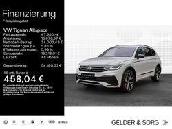 Oryxweiß perlmutteffekt Gebraucht 2025 VW Tiguan Allspace R-line SUV | 47.980 € (Teuer)