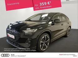 Mythosschwarz metallic Gebraucht 2022 Audi Q4 Sportback e-tron S-Line SUV | 33.900 € (Guter Preis)