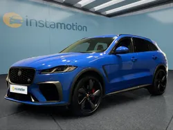Blau Gebraucht 2021 Jaguar F-Pace SVR SUV | 58.999 € (Etwas zu teuer)