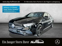 Schwarz Gebraucht 2022 Mercedes A250 AMG Limousine | 26.920 € (Fairer Preis)