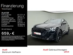 Mythosschwarz metallic Gebraucht 2023 Audi Q8 Ambiente SUV | 87.777 € (Teuer)