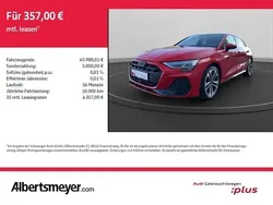 Rot Gebraucht 2024 Audi A3 Sportback S-Line Limousine | 45.980 €