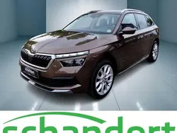 Maple braun metallic Gebraucht 2020 Skoda Kamiq Style SUV | 21.770 € (Fairer Preis)