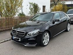 Schwarz Gebraucht 2015 Mercedes E400 AMG line Limousine | 23.490 € (Fairer Preis)