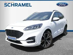 Weiss / frozen white Gebraucht 2021 Ford Kuga ST-Line X SUV | 24.790 € (Fairer Preis)
