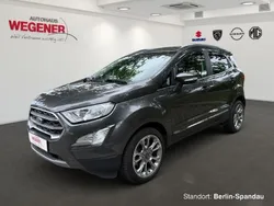Magneticgrau (metallic) Gebraucht 2019 Ford Ecosport Titanium SUV | 17.590 € (Fairer Preis)