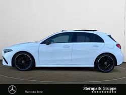 Unilack polarweiß Gebraucht 2023 Mercedes A200 AMG Limousine | 34.950 € (Etwas zu teuer)