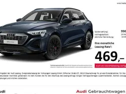 Plasmablau metallic Gebraucht 2024 Audi Q8 e-tron S-Line SUV | 65.811 € (Fairer Preis)