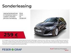 Mythosschwarz metallic Gebraucht 2024 Audi A3 Advanced Plus Limousine | 31.990 € (Fairer Preis)
