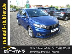 Blau Gebraucht 2022 Dacia Sandero Comfort Kleinwagen | 13.995 € (Fairer Preis)