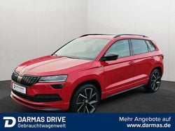 Rot Gebraucht 2021 Skoda Karoq SportLine SUV | 27.490 € (Superpreis)